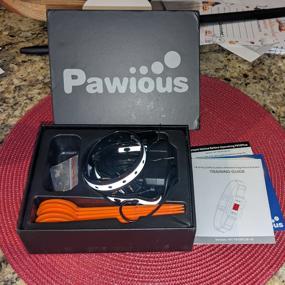 Pawious Dog Training Collar with Remote